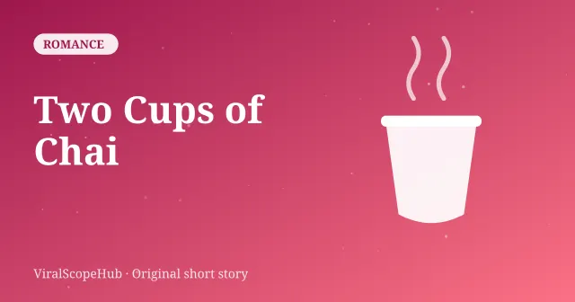 Cover art for the short story Two Cups of Chai