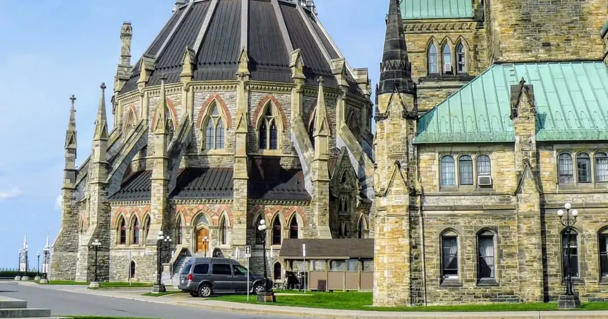 Parliament buildings on Parliament Hill in Ottawa