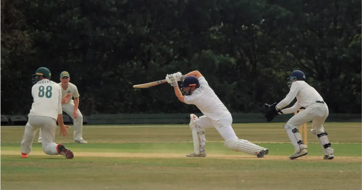 A batter playing a drive in a cricket match (file photo)