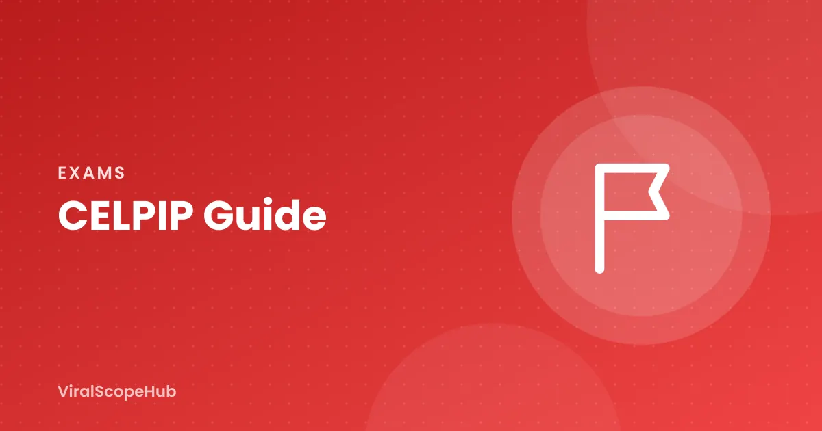 Illustration: CELPIP Guide study guide