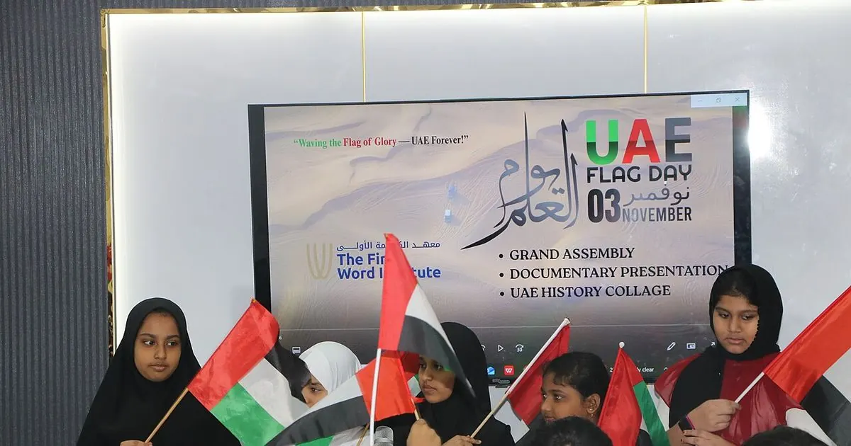 UAE flag day celebration in Sharjah