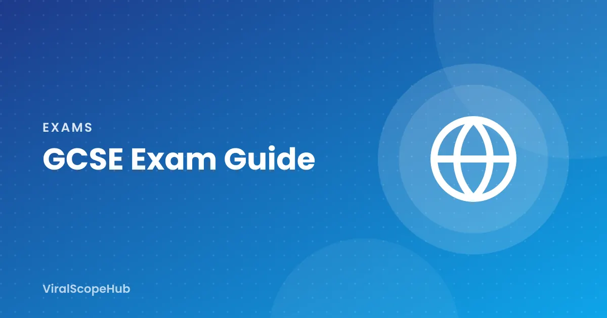 Illustration: GCSE Exam Guide study guide
