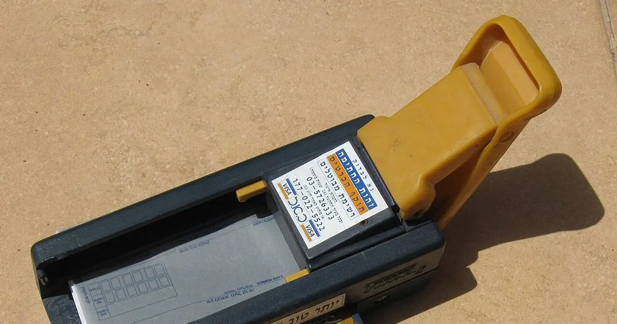 Credit cards on a table