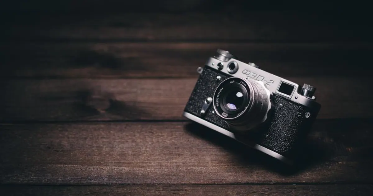 Photo editing workspace concept with a clear subject photo
