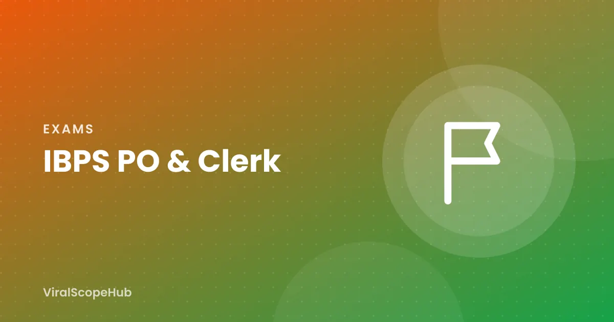 Illustration: IBPS PO & Clerk study guide