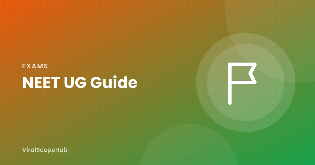 Illustration: NEET UG Guide study guide