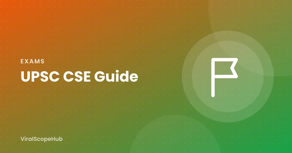 Illustration: UPSC CSE Guide study guide