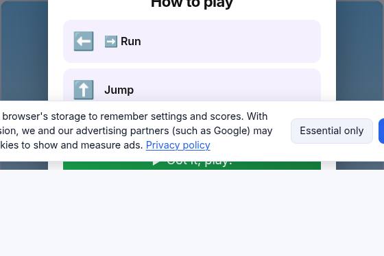 Pixel Hopper during play