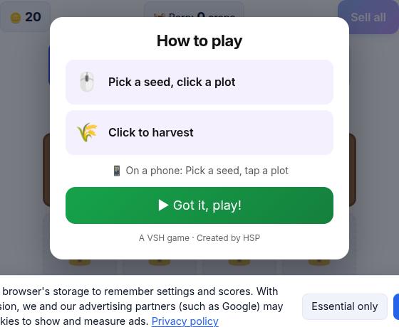 Tiny Farm during play