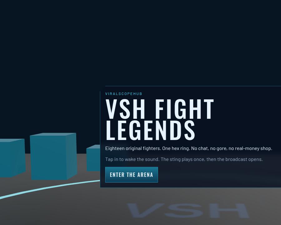 VSH Fight Legends in the arena
